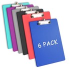 Clipboards With Pen Holder  Clip Boards Plastic Standard A4 Letter Size Holds 