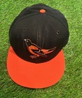 Cal Ripken Jr  Ripken Signed Loa Game Used Hat Cap 1995 Baltimore Orioles Mlb