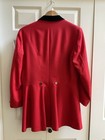 Scarlet Mens Equestrian  Fox Hunting Jacket Size 42 Euc 