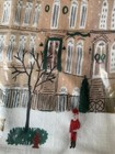 West Elm Pottery Barn Holiday Brownstone Pillow Cover 12 x21  Christmas