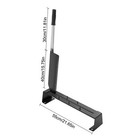 Grass Wheat Straw Cutter Blade Anti-slip For Garden Farm Black 40cm 15 75inch