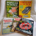 1962 Popular Science Magazine Lot Of 5 90th Anniversary Bonus Issues Rare Space