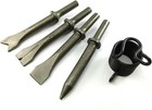 Dynamic Power Short Barrel Air Hammer Kit With 4-chisels  Alloyed Steel Barrel
