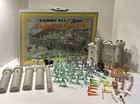Marx Fighting Knights Carry All Medieval Play Set Vintage 1968 4635