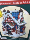 Accents Unlimited Wee Crafts Gingerbread House Lights Up Paint Kit Vintage  read