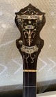 Vtg Bruno Tempo Grand No  1 Banjo 4 String New York Open Back Early 1900s Rare