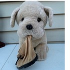 1986 Applause Avanti Baby Animals Bulldog Pup Plush Nursery Decor