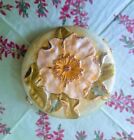 Jay Strongwater Style Enamel And Crystal Compact Vintage Rare Dz