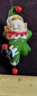 Pixie Elf Clown Norcrest Ceramic Figurine Japan Christmas Mcm Kitsch