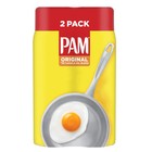 2 Pack Pam Original Cooking Spray Canola Oil Nonstick Cooking   Baking Spray New