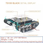 Smart Shock Absorption Robot Tank Car Chassis Kit With Suspension System For    