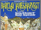 Barclay James Harvest     Rare Original Munich 1976 Concert Poster  octoberon 