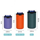 6 Pack Neoprene Drink Caddies  12oz Can Cooler Sleeves Insulated Reusable