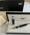 Montblanc Jfk Limited Edition Rollerball Pen Blue Resin Platinum Trim Nib 2026