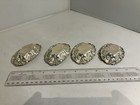 Set Of 4 Sterling Oval Nut Dishes