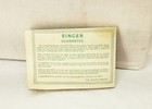 Vtg Singer 338 Sewing Machine Manual Instruction Book Booklet