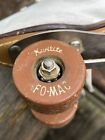 Vintage Roller Skates With Kwitite Fo-mac Wheels Roller Derby Plates White