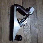 Stanley Bailey Bench Plane 2 In Steel Blade Wood Handle Black brown