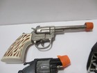 Lot Of 5 Vintage Toy Cap Guns Pieces Parts Don t Work
