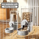 Automatic Hanging Pet Feeder And Water Dispenser Set    automatic Rabbit Feeder   