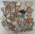 30  Ancient Anasazi Native American Pottery Shards Arizona L6-c Free Ship