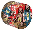 50mm Zinc Alloy 4-layer Metal Tobacco Grinder With Cartoon Patterns