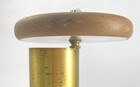 Kaleidoscope 7 1 4    Vintage Canada Brass Wood Stand Curt
