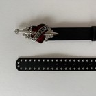 2000s Love Hurts Vintage Belt Graphic Style Adjustable Fits 26-34 Unisex Fit