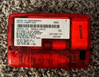 Vintage Motorola Talkabout T900 2 Way Pager Translucent Red Working W Clip