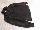 Jonquil Women Black Long Sleeve Dress Blouse Ruffle Collar Button Front Size 12