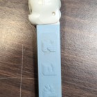 Vintage Pez Dispenser Casper The Friendly Ghost Light Blue Stem White Inner 