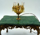 Vintage Wired Table Lamp 1 12 Dollhouse Miniature