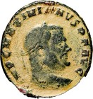 Maximianus  First Reign  286-305  Follis  silvered Bronze  Large Double Roman