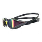 Speedo Fastskin Pure Focus Mirrored Goggles  Black grey Ruby