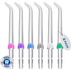 6 Pack Waterpik Replacement Heads - Classic Jet Tips Water Flosser Accessories  