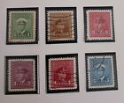 Canada -1942 - 43 - Lot Of Stamps On Album Page -used - Catalogue Value  30 