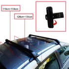 43 3  Top Roof Rack Cross Bars Luggage Carrier For Vw Golf Jetta Mk4 Mk5 Mk6 Mk7