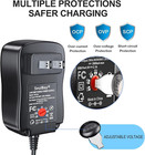  upgraded Version  Soulbay 30w Universal Ac dc Adapter Switching Power Supply W