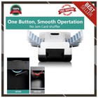 Rechargeable 2 Deck Automatic Card Shuffler For Poker Blackjack And Party Games