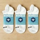 Bombas 3 Pairs Women s Solid Ankle Socks - Size Medium 8-10 5 White