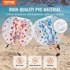 2pack Inflatable Bumper Balls 5ft 1 5m Body Sumo Zorb Balls  For Teen   Adult