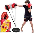 Kids Punching Bag Set With Gloves Adjustable Training Toy