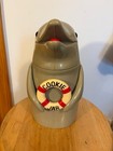 Cute Flipper 10    Dolphin Cookie Jar   Fun-damental 1996  New Battery  see Video 