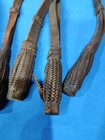 Old 5 Argentine Military Reins Eag Army Cavalry Leather Gear Memeorabilia
