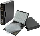 Coin Storage Binder Album With Slipcase 12 Pages 4 Pocket Sizes Collection Book