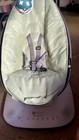 4moms Mamaroo Baby Bouncer Light Green Vibration Music Washable Cover