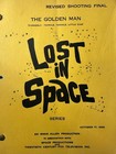1966 Original Lost In Space The Golden Man Script - Bob May Robot Personal Copy