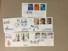 Five  90 Israel Registered Fdc With Six Stamps each Fdc With Two Sets
