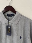 Polo Ralph Lauren Men   s Long Sleeve Custom Fit Collared Shirt Grey L Nwt