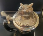 New 2004 Playboy Bunny Rabbit Head Finial Stein W lid Spencers Htf Collectible 